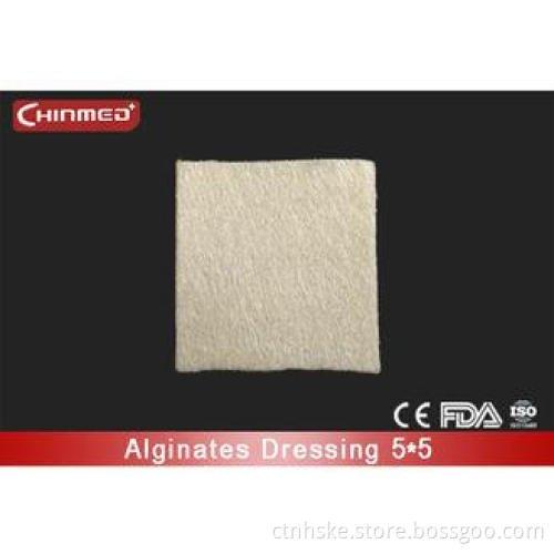 Soft Sterile Alginate Wound Dressing First Aid Non Adherent